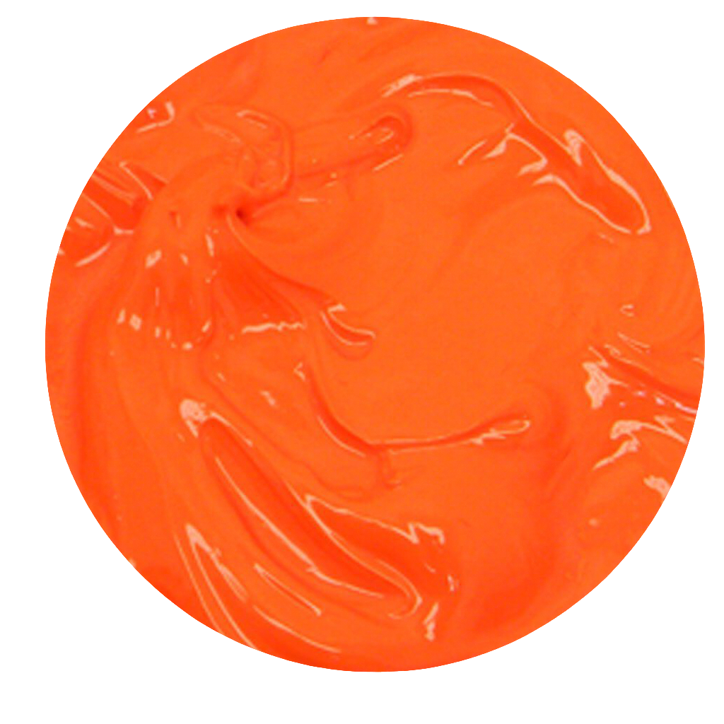 Champion Inks® Fluorescent Puff Day Glow Plastisol Ink – Safety Orange – 3D Effect