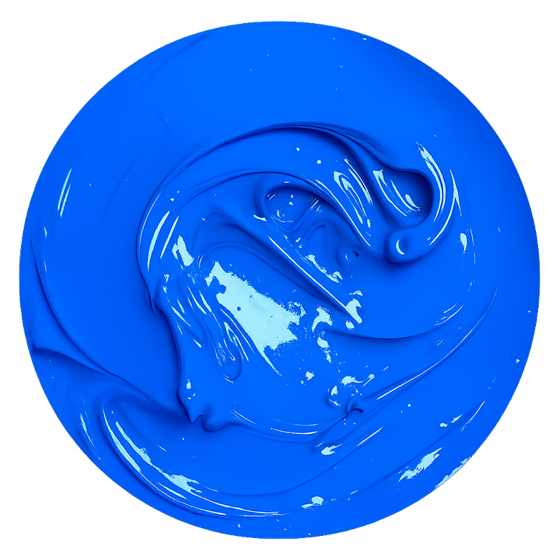 Champion Inks® Fluorescent Puff Plastisol Ink – Brilliant Blue Day Glow – High Visibility 3D Effect