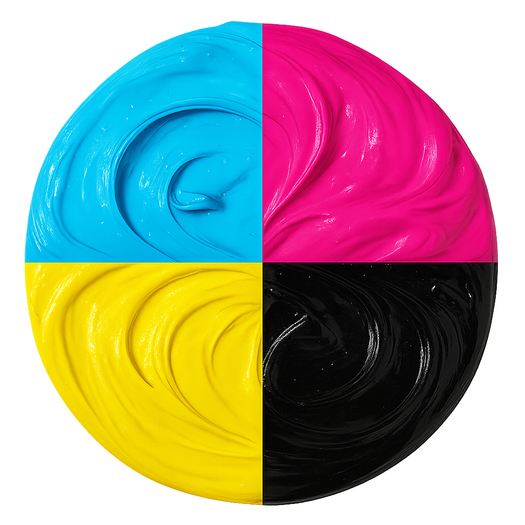 Champion Inks® Four Color Process Plastisol Ink – CMYK Complete Set