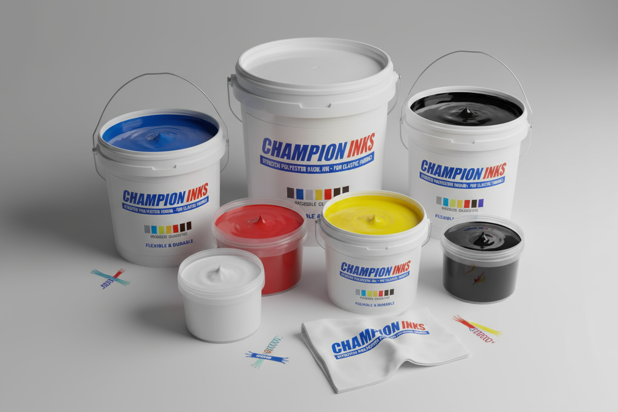 How to Use Champion Inks Stretch Polyester Plastisol Ink
