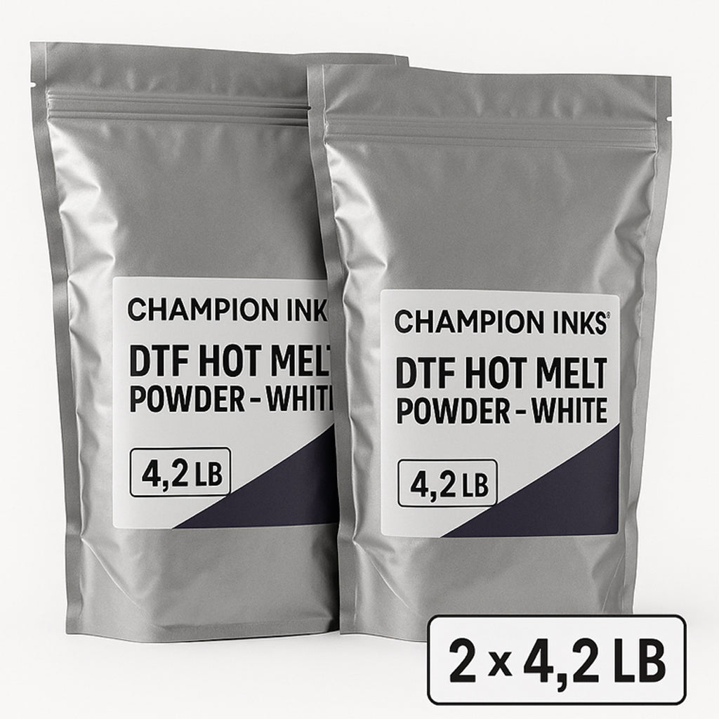 Champion Inks® DTF Hot Melt Adhesive Powder – Superior Adhesion for DTF Transfers