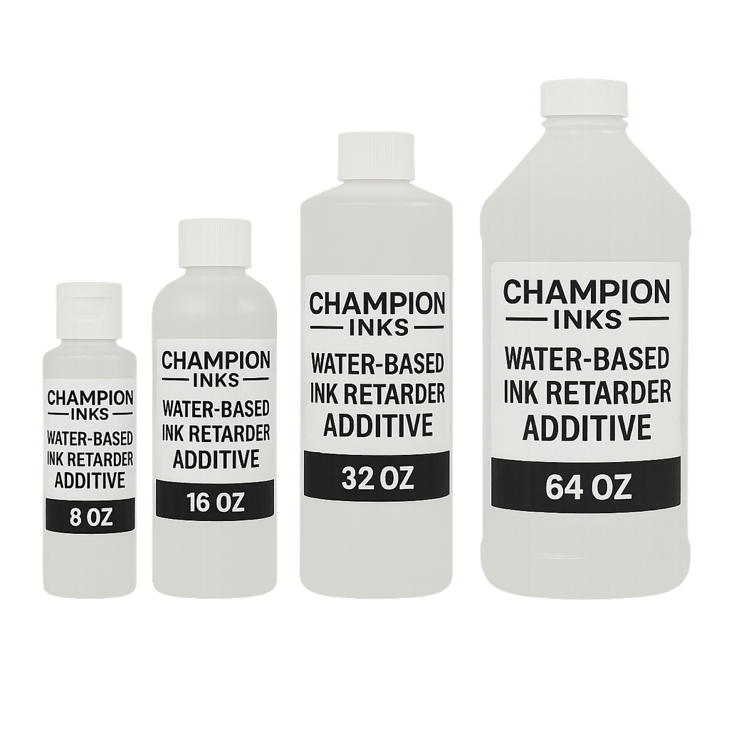 Champion Inks® Water-Based Ink Retarder & Hardening Additive